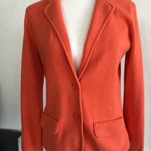 Like New Sz Small Ann Taylor Coral Blazer Jacket